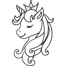 Top 50 Free Printable Unicorn Coloring Pages For Little Ones
