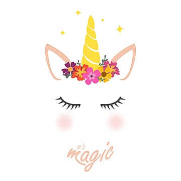 Unicorn Face PNG Transparent Images Free Download | Vector Files ...