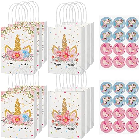 printable unicorn gift bags