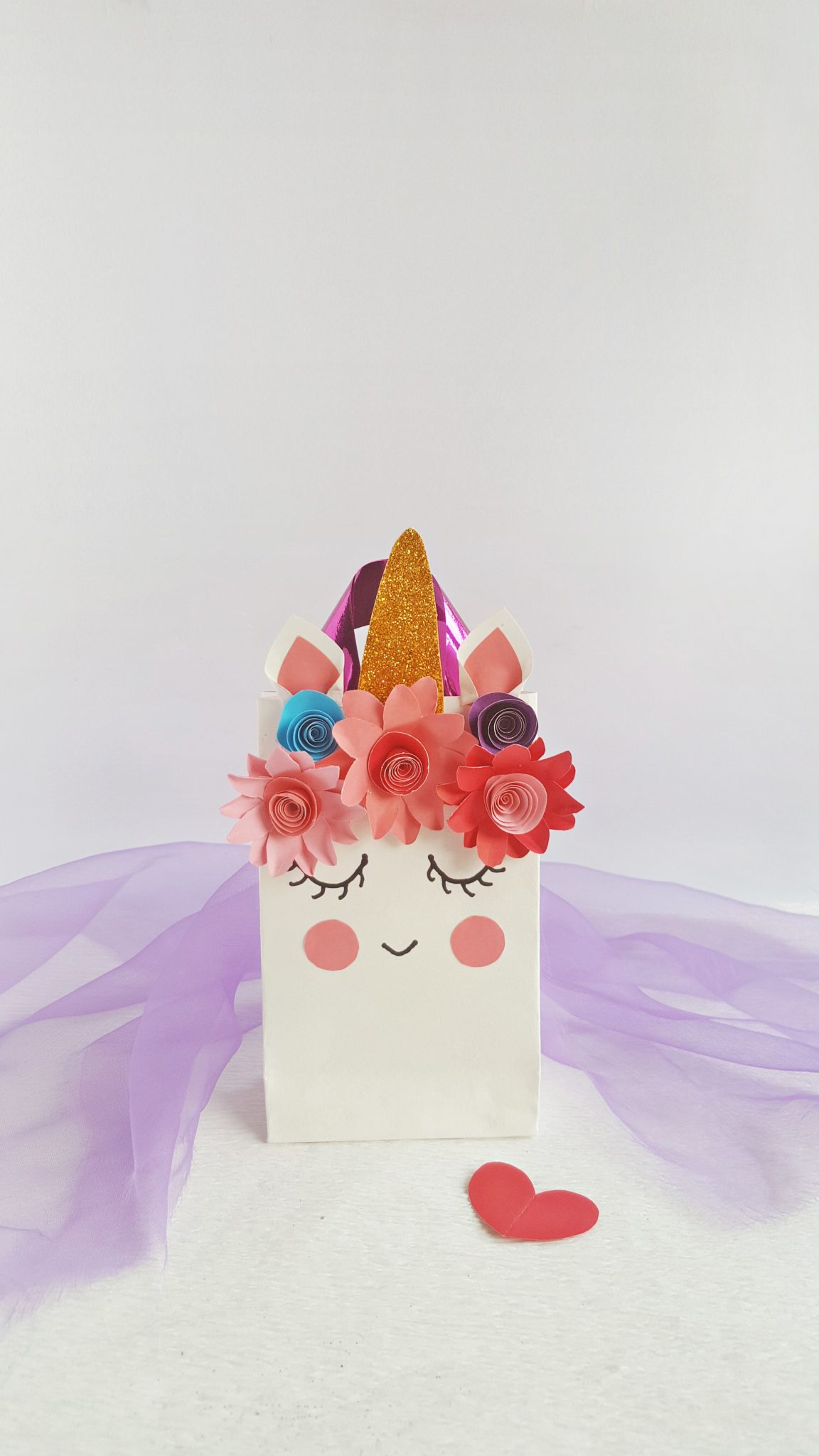 printable unicorn gift bags