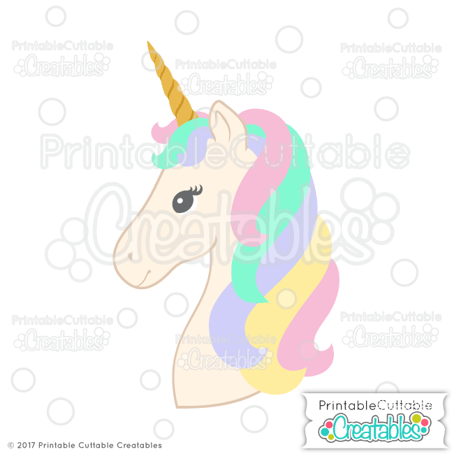 printable unicorn head pictures