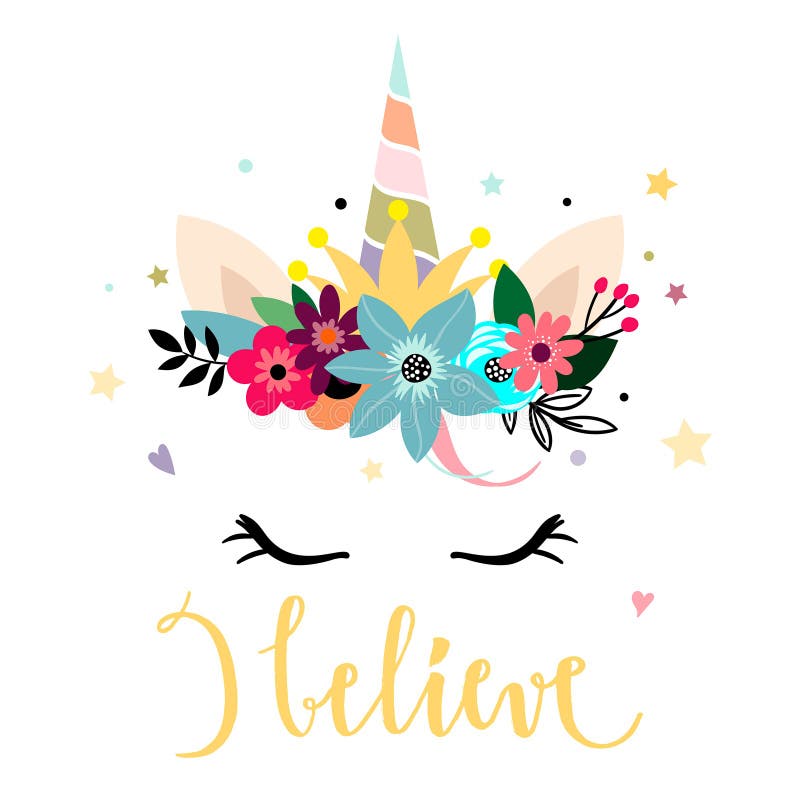 printable unicorn head pictures