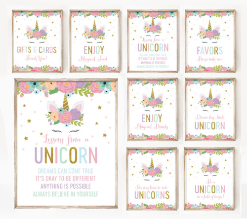 Free Unicorn Printables - Printable Market