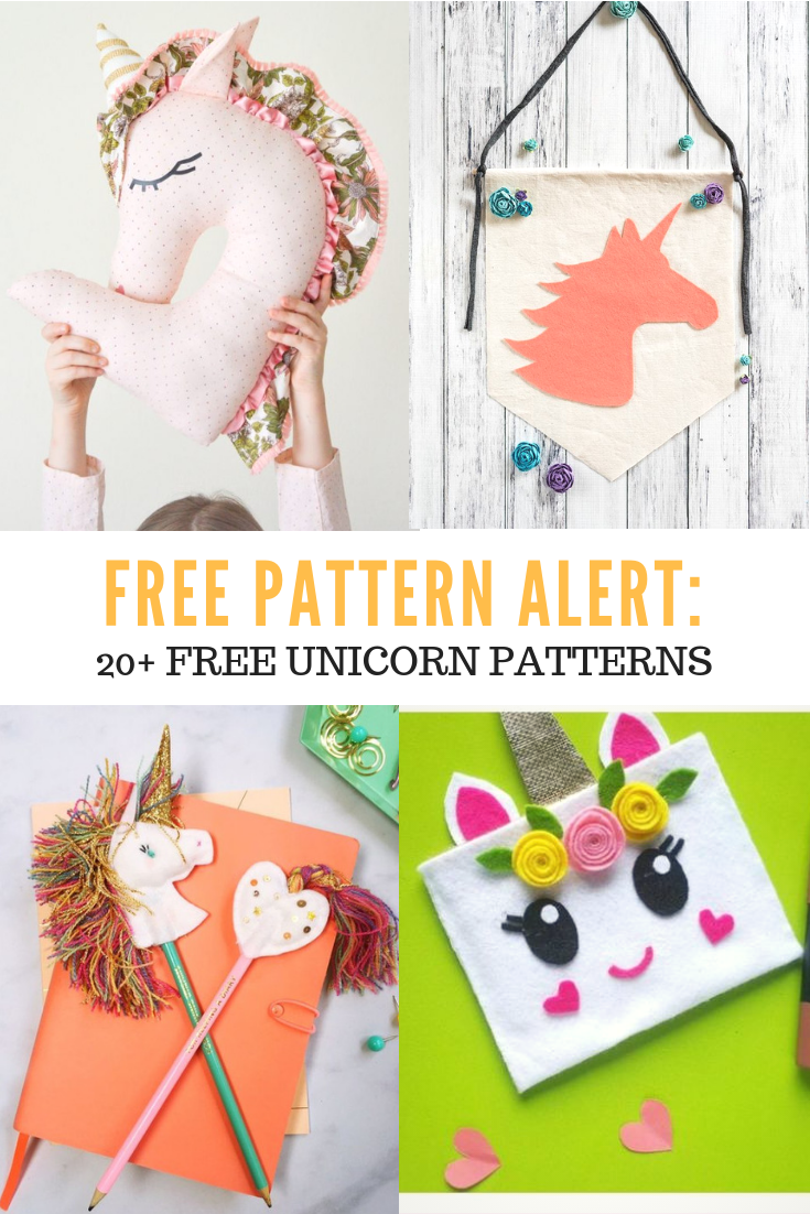 Free Printable Build a Unicorn Craft for Kids | Mrs. Merry
