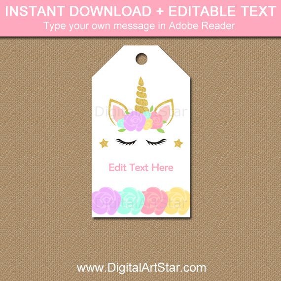 FREE Printable Unicorn Thank You Cards to Color! - The Art Kit