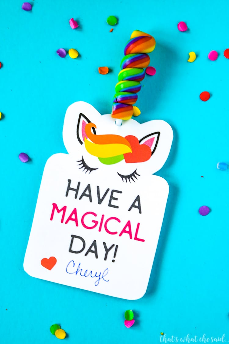 printable unicorn valentines day cards