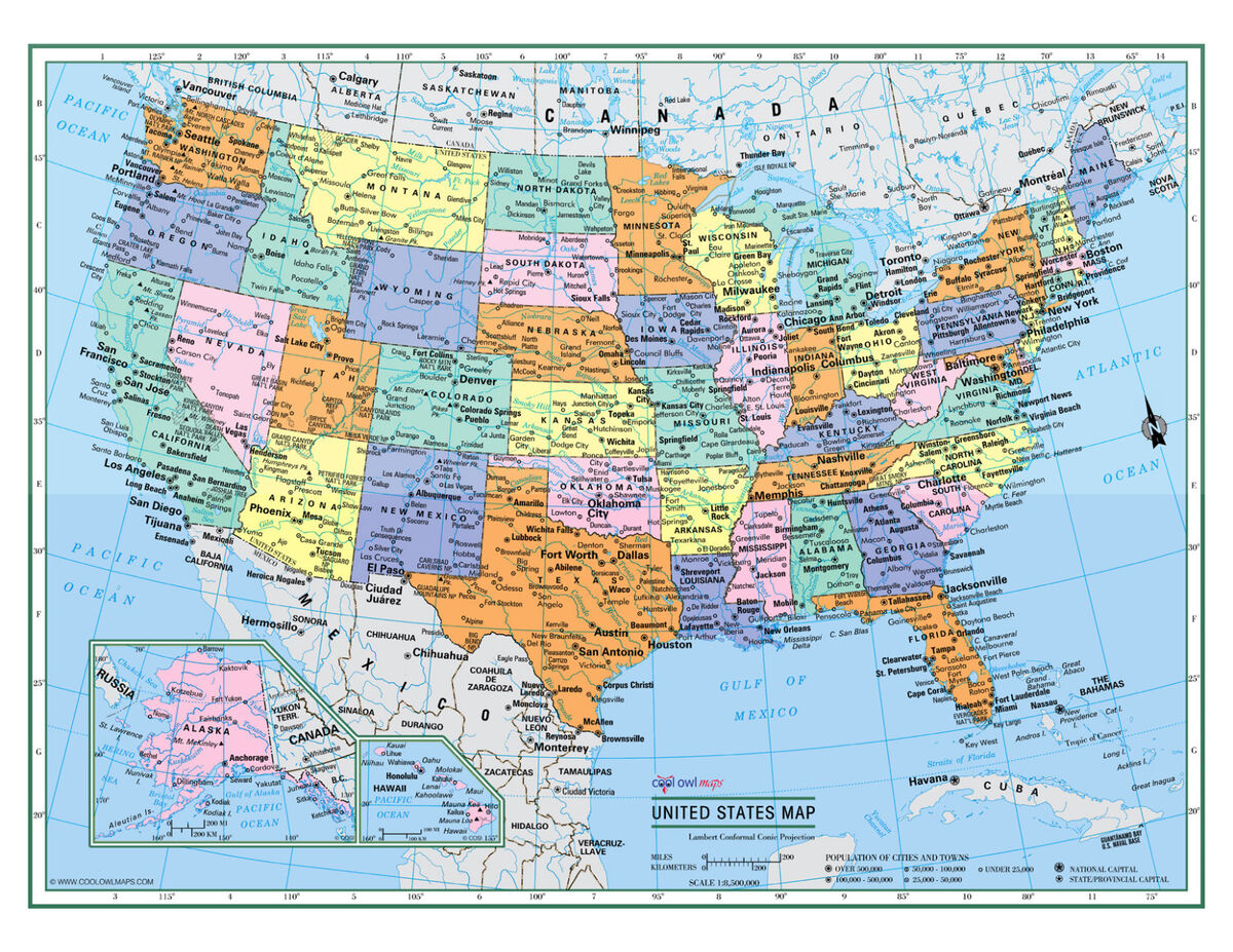 US Map Coloring Pages - Best Coloring Pages For Kids