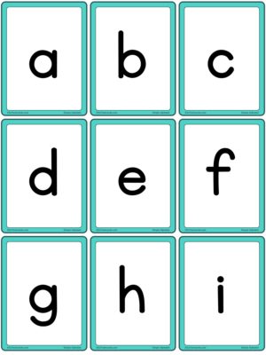 printable uppercase letters flashcards