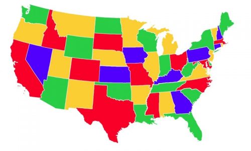 Picture Of The Map Of The United States us map states color in us ...