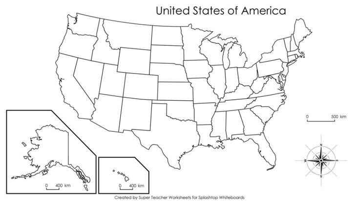 printable us map with major cities