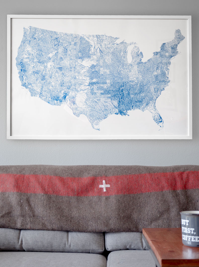 Free Printable Wall Art: Americas Rivers and More!
