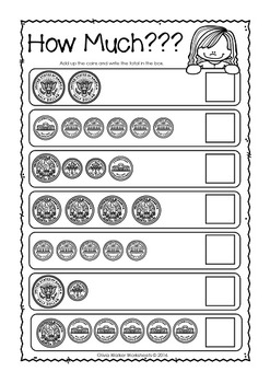 printable us money worksheets