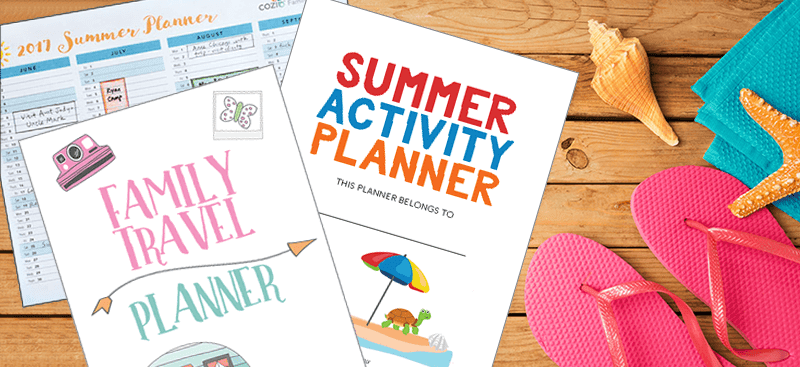 printable vacation planner 2017