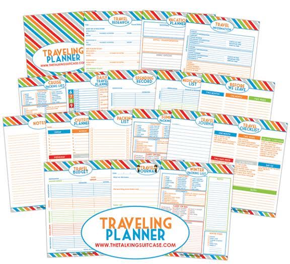 Get Organized For Your Next Vacation With Our Free Travel Planner