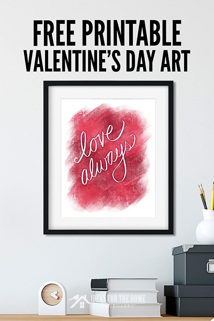 printable valentine art