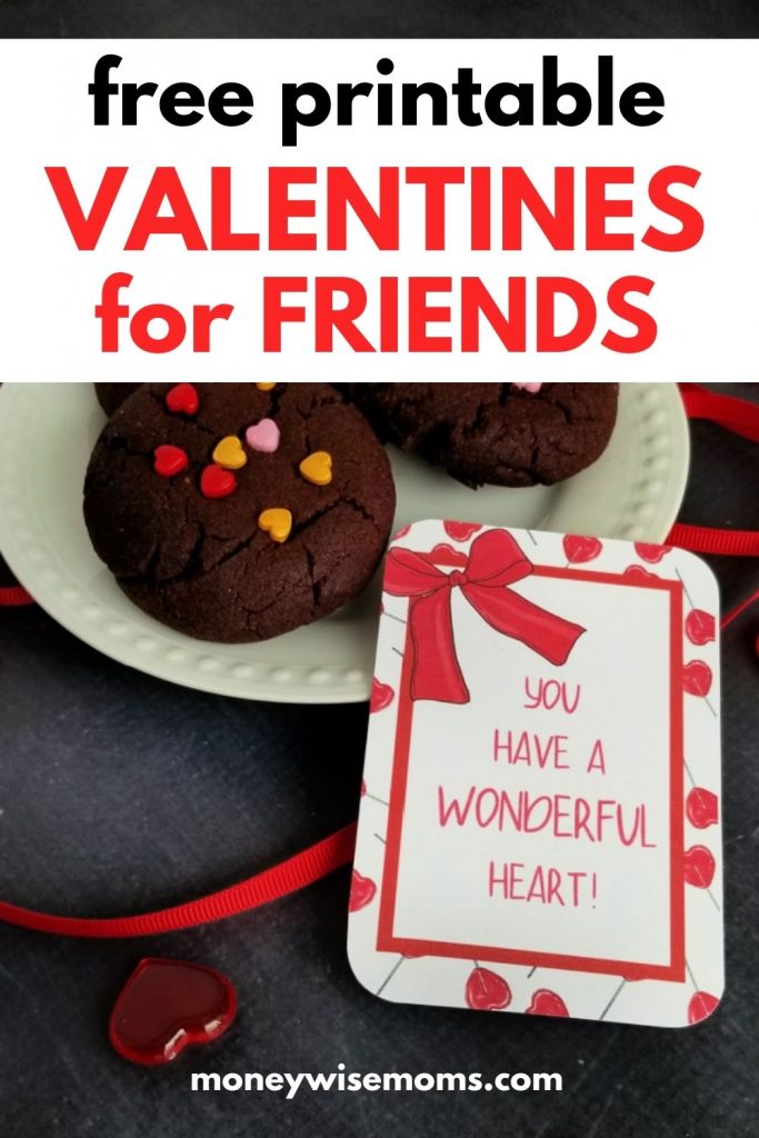 printable valentine cards for friends