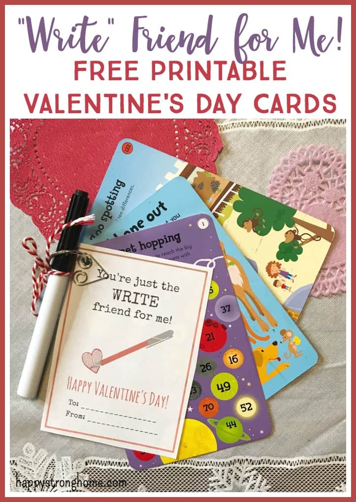 printable valentine cards for friends