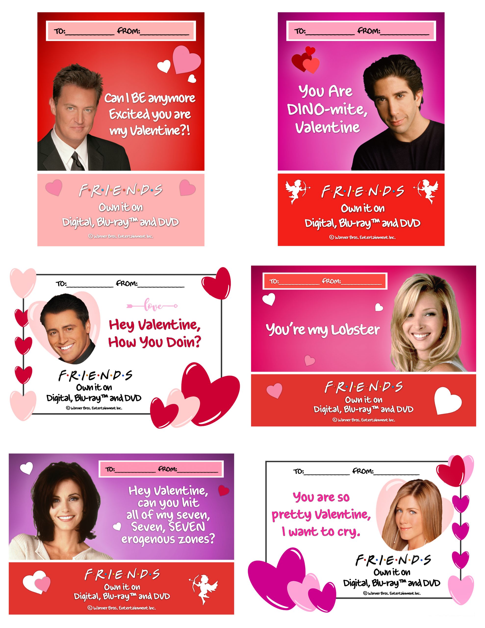 printable valentine cards for friends