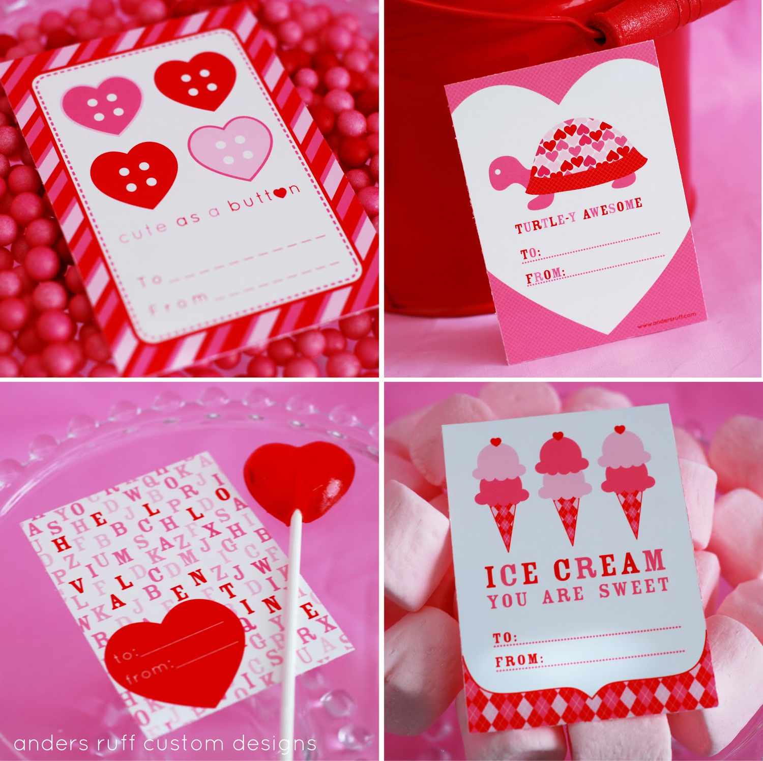 printable valentine cards for friends