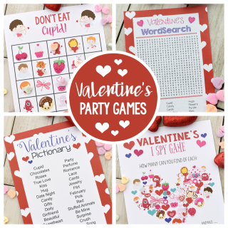 printable valentine games free