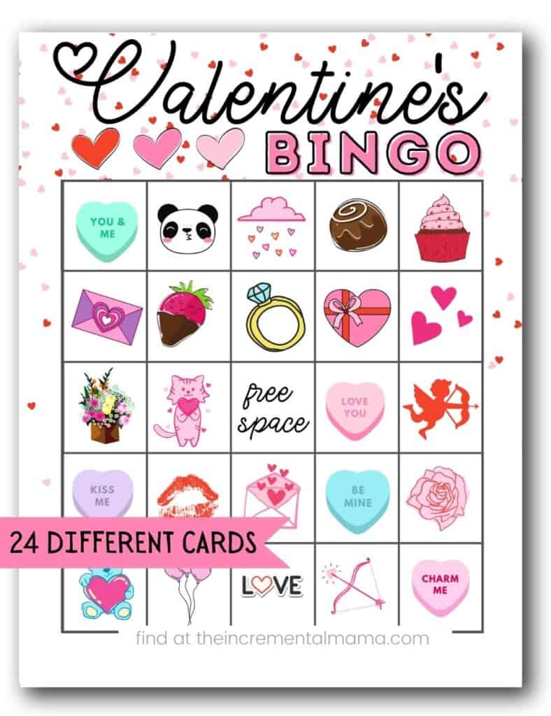 printable valentine games free