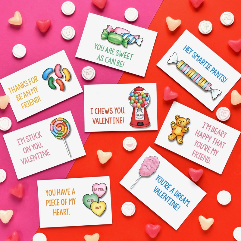 printable valentine gift cards