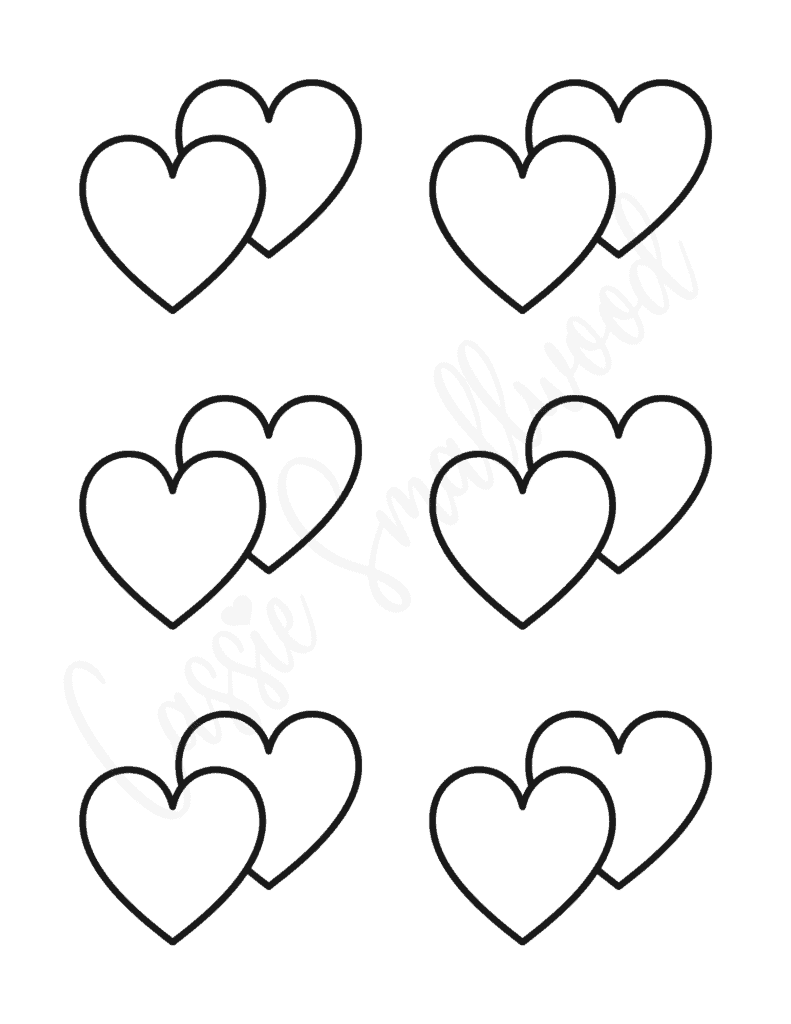 printable valentine heart cutouts
