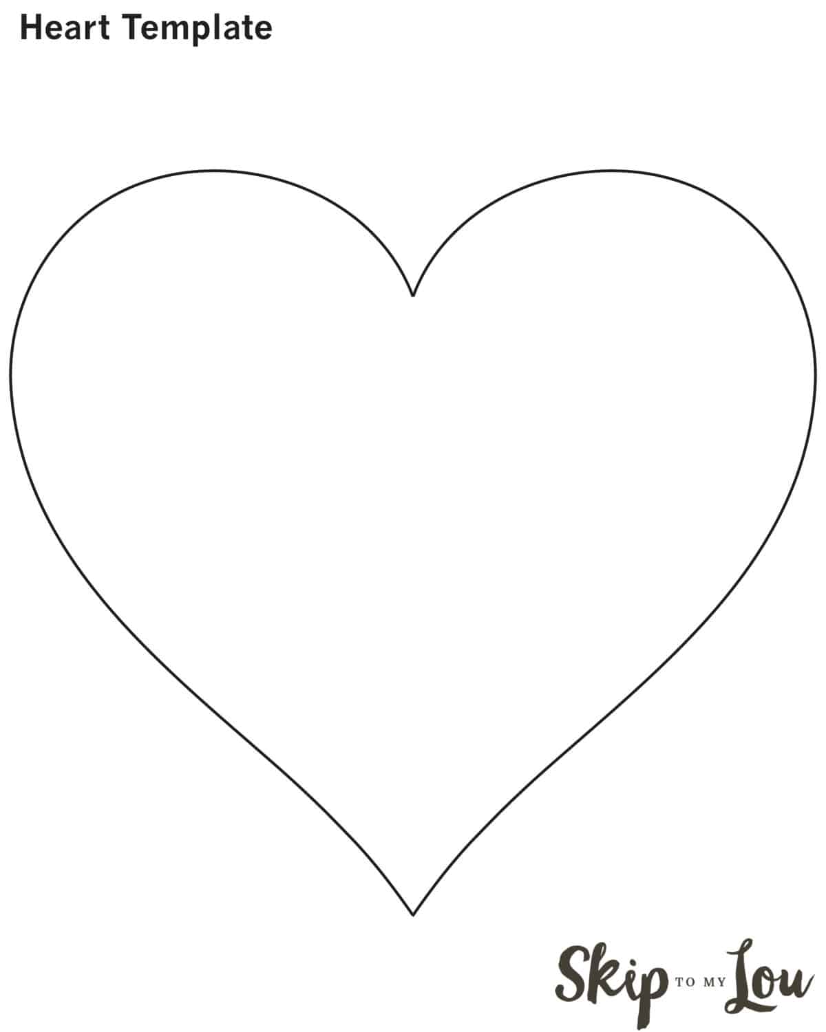 printable valentine heart images