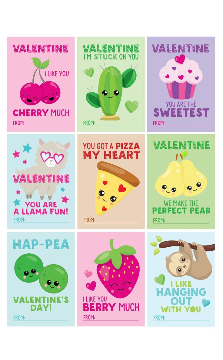 printable valentine postcards