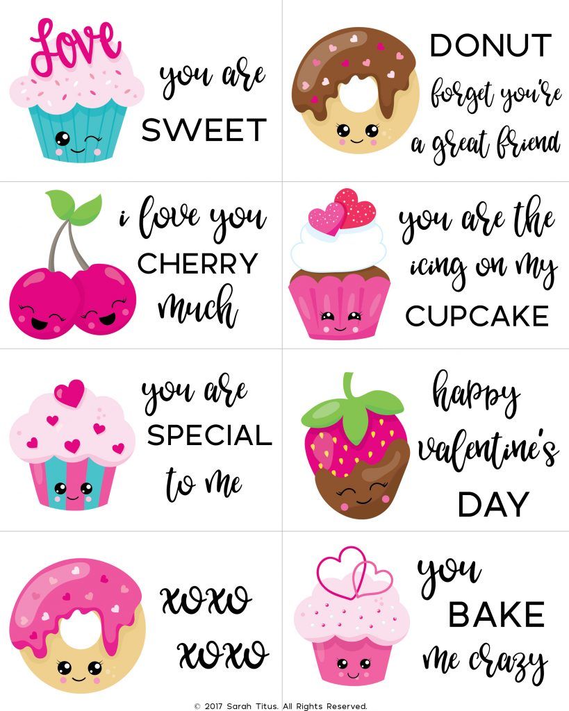 printable valentine postcards