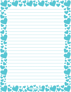 printable valentine stationery free
