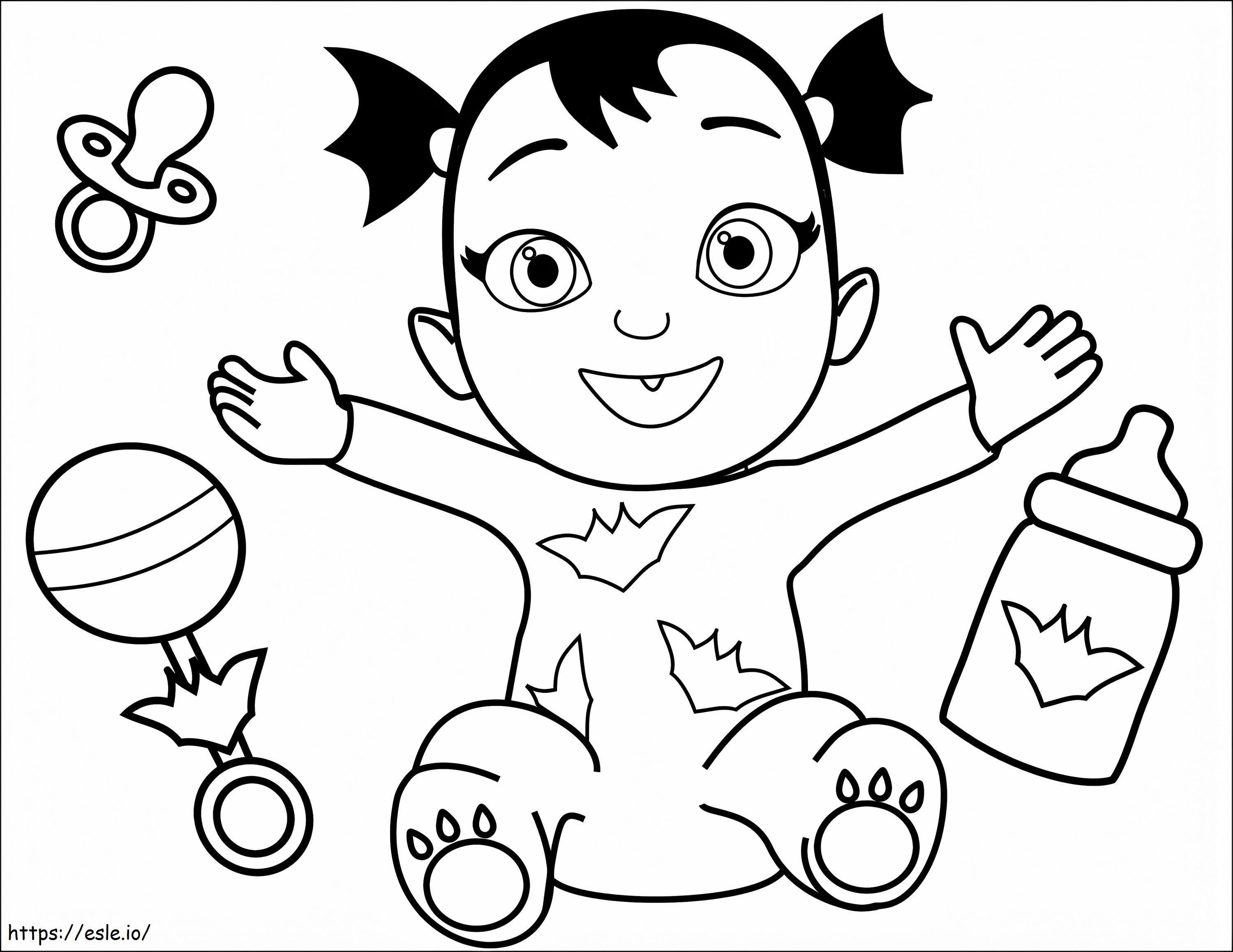 printable vampirina coloring pages