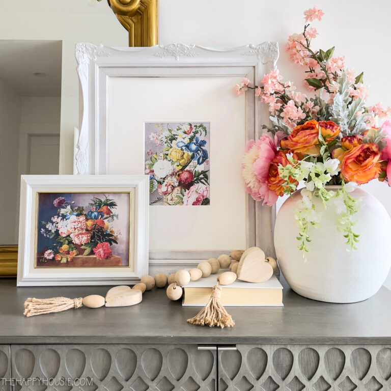 Flowers in a Vase Art Prints | The Happy Housie