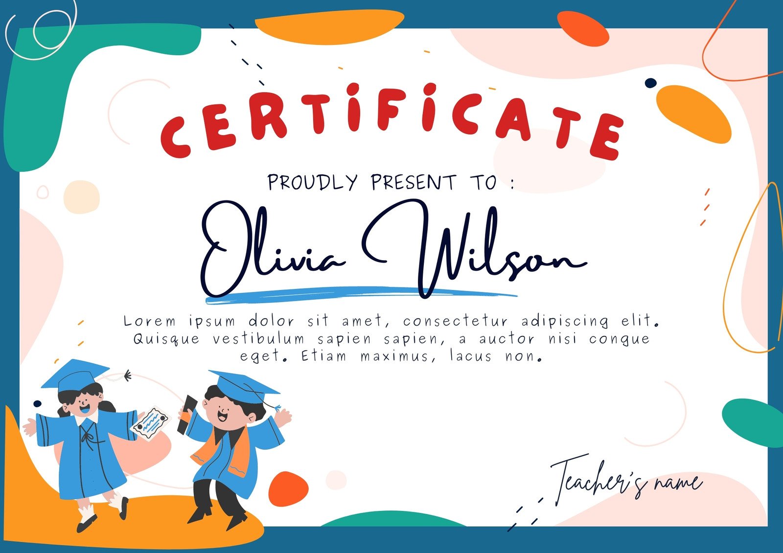 free-custom-printable-school-certificate-templates-canva-worksheets-library for Free Printable Vbs Certificate Template Free custom printable school certificate templates | Canva - Worksheets Library for Free Printable Vbs Certificate Template