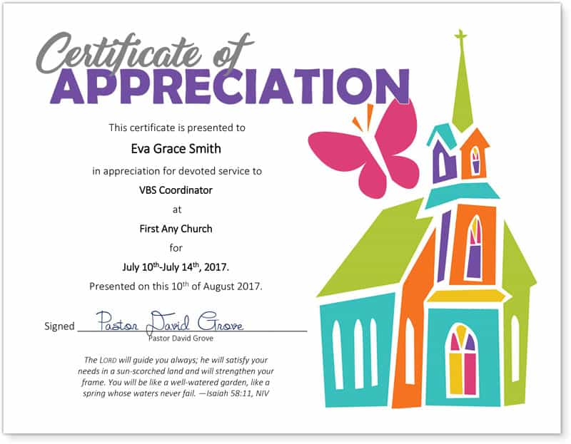 Free Church Certificates | ChurchArt.com Blog