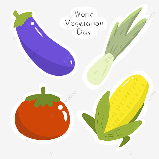 Vegetable Printables Clipart Vector, Vegetable Sticker Realistic ...