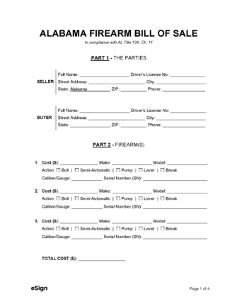 printable vehicle bill of sale for alabama