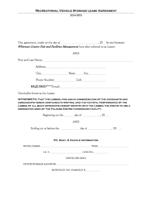 printable vehicle lease agreement
