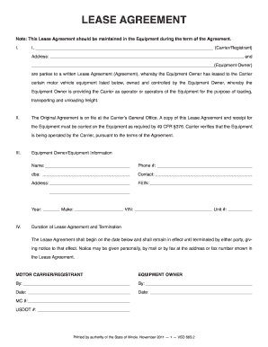 printable vehicle lease agreement