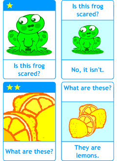 Verb be quiz game | English grammar printables for kids