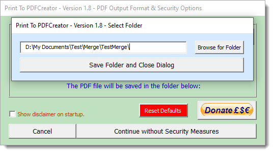 PDFCreator Add-in