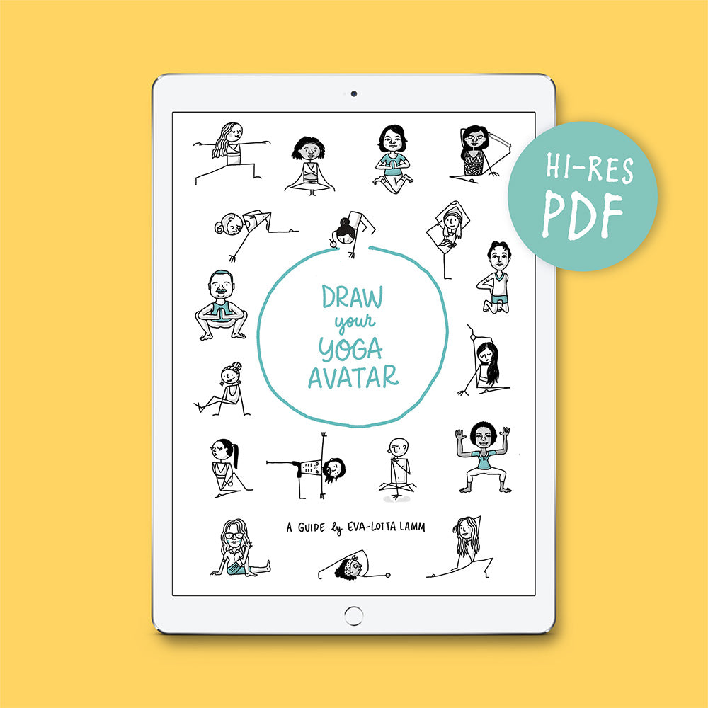 Yoga Sketchnotes, books, posters and pins Online