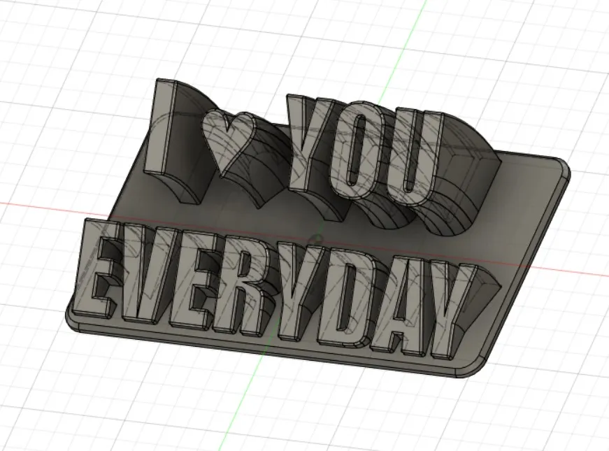 F360: 1 MinuteText Generator by 3D Printing Ideas | Download free ...