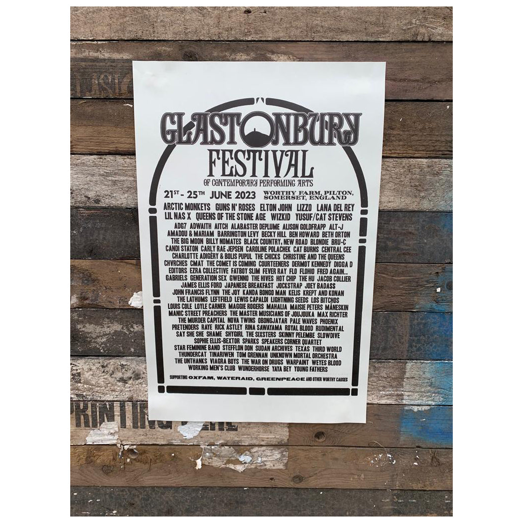 printable version of glastonbury line up