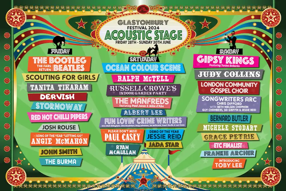 printable version of glastonbury line up