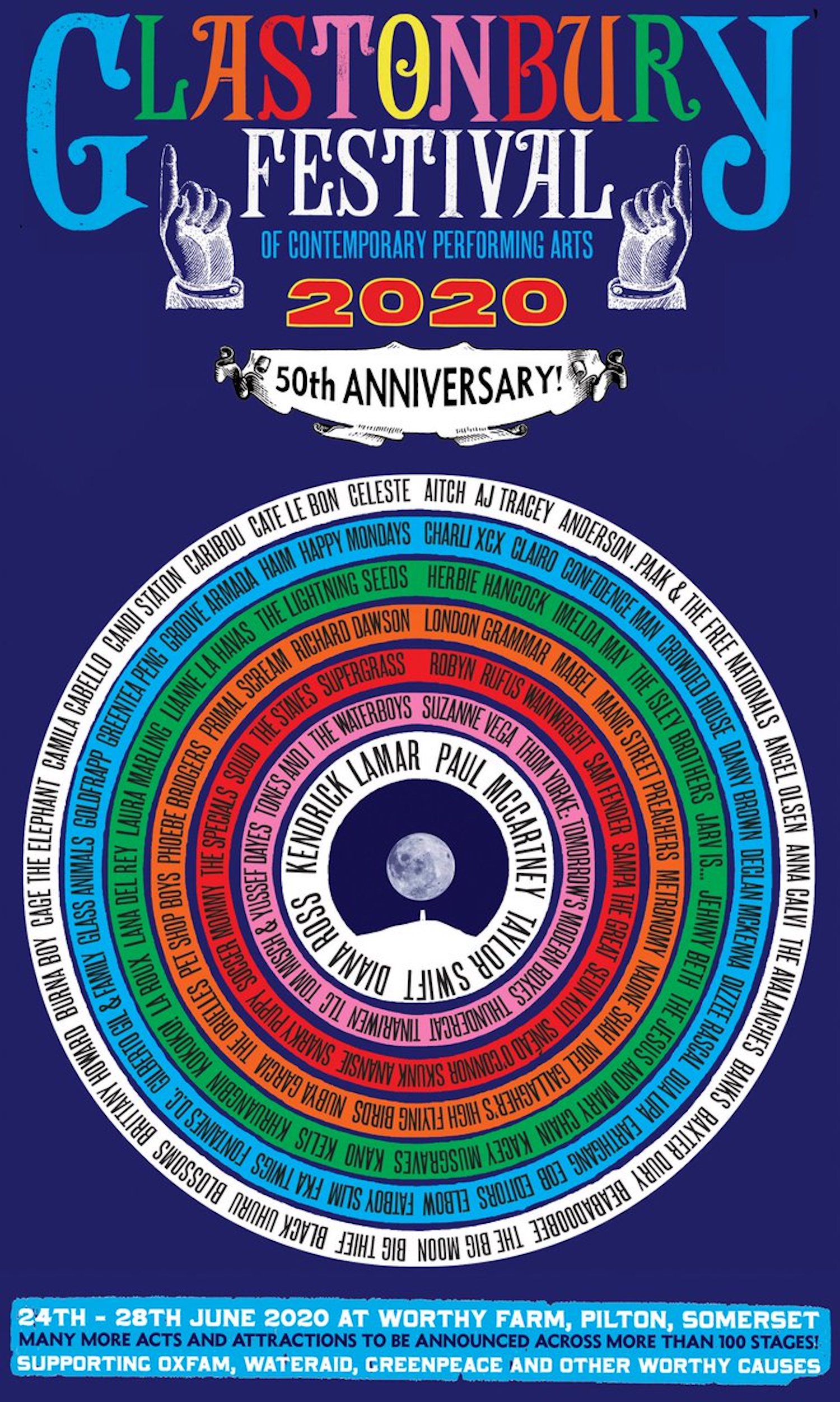printable version of glastonbury line up