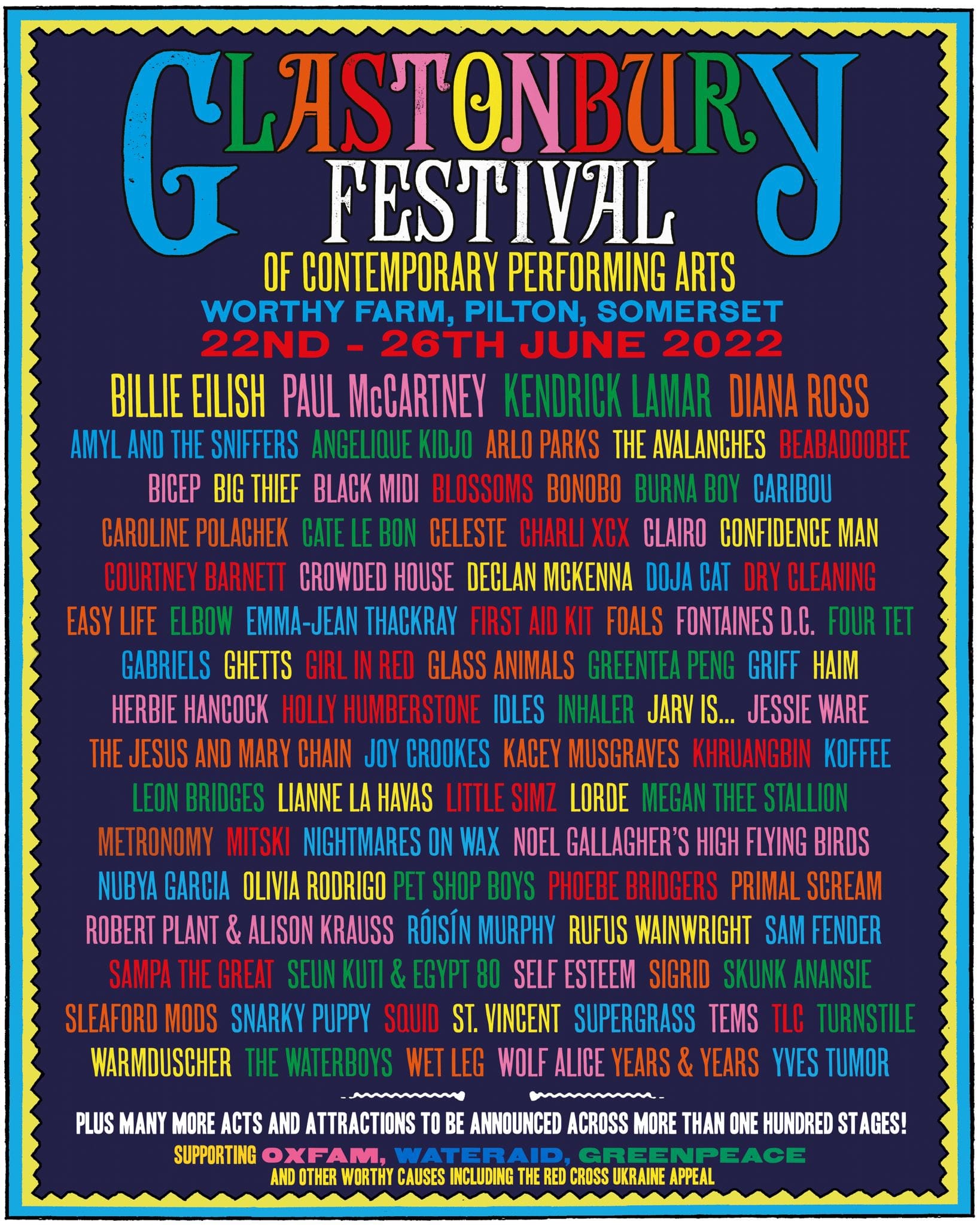 printable version of glastonbury line up