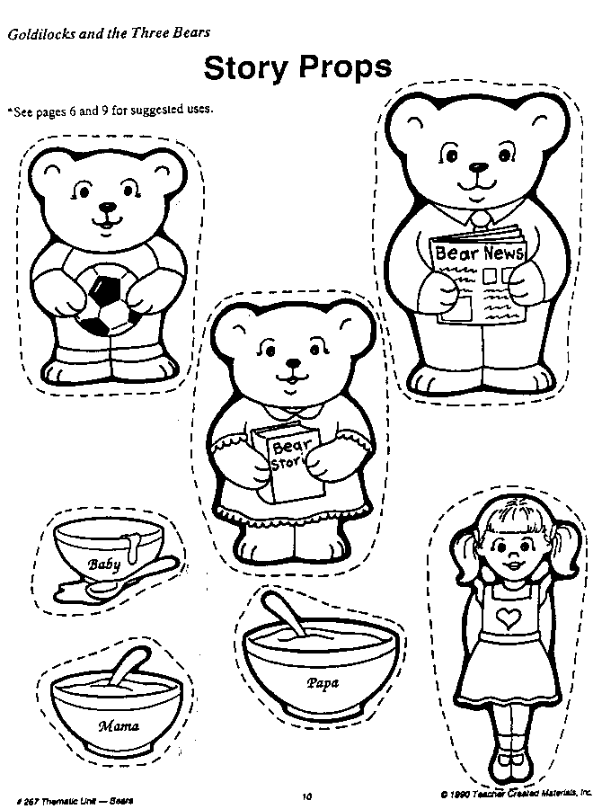 Goldilocks And The Three Bears Coloring Pages - Coloring Nation - Worksheets Library goldilocks-and-the-three-bears-coloring-pages-coloring-nation-worksheets-library