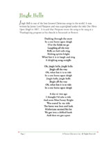 printable version of jingle bells