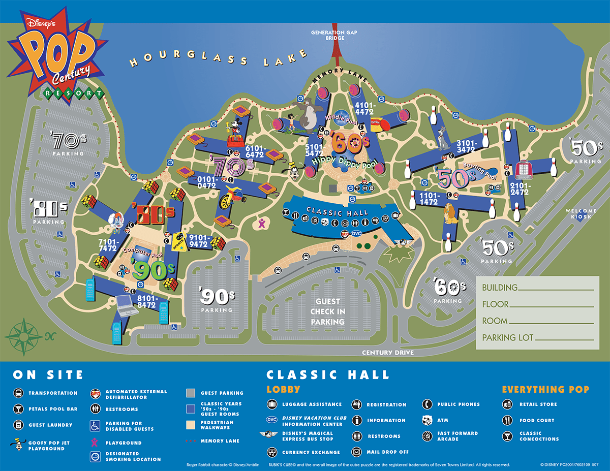 Disney World Maps - with Magic Kingdom map -